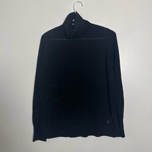 Michael Kors Black Knit Turtleneck Sweater - Size M, Brand New